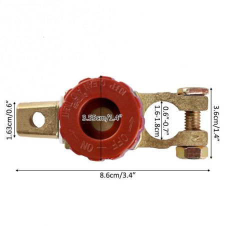 Размыкатель массы на клемму АКБ (12 В 200 А) фото