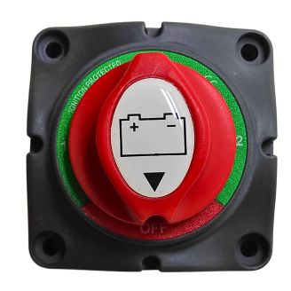 Вимикач маси поворотний для двох АКБ 250 А фото 2