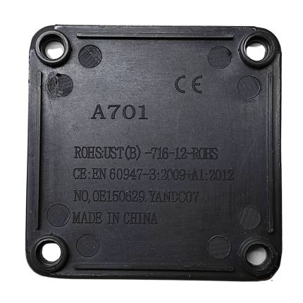 Выключатель массы поворотный для двух АКБ 250 А фото