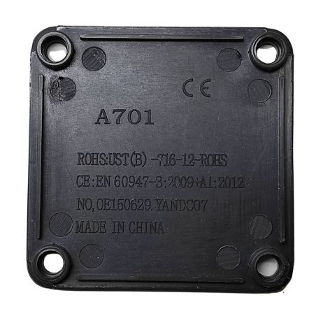 Выключатель массы поворотный для двух АКБ 250 А фото