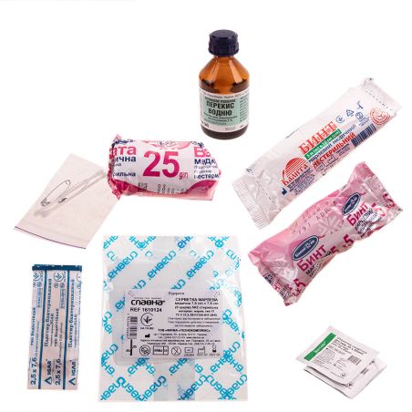 Автомобильная аптечка  02-001-ДП (с медикаментами) фото