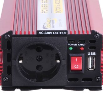 Автомобильный инвертор - 30200-IS (с 12 на 220 вольт, 600 W) фото 2