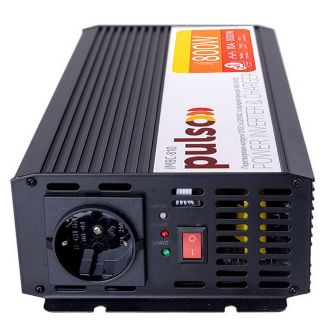 Автомобільний інвертор - PULSO IMBC-810 2в1 (з 12 на 220 вольт, 800W) фото 2