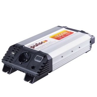 Автомобільний інвертор - PULSO IMU-1520 (з 12 на 220 вольт, 1500W) фото 2