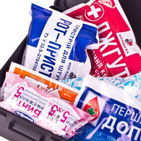 Автомобильная аптечка (266 транспортная) фото