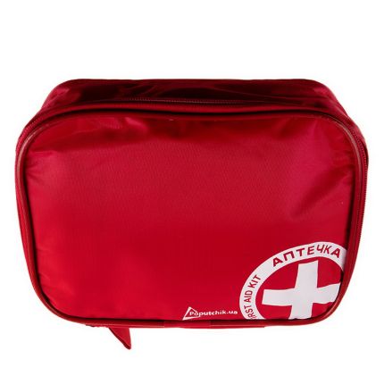 Автомобильная аптечка с медикаментами - Евростандарт 02-005-М (мягкий футляр) фото
