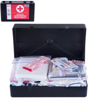 Автомобильная аптечка с медикаментами - Евростандарт 000302 фото