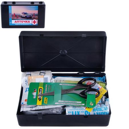 Автомобильная аптечка с медикаментами 2526 фото