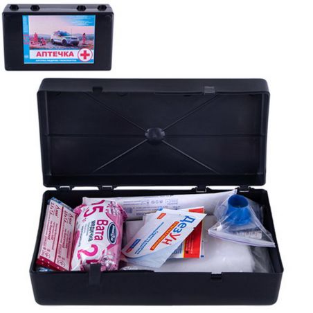 Автомобільна аптечка з медикаментами - 1082 фото