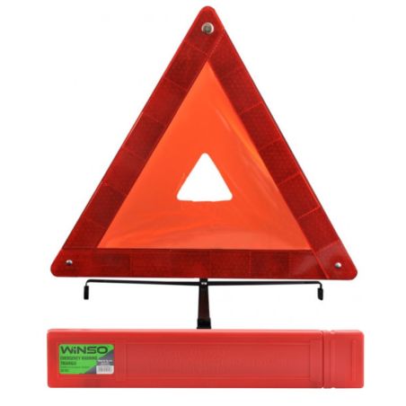 Аварийный знак в пластиковой упаковке для автомобиля - WINSO 149400 (Евростандарт) фото