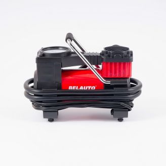Портативный автомобильный компрессор со встроенным манометром - BELAUTO ЗЕНИТ (40 л/мин) фото