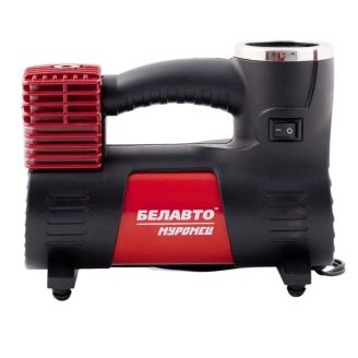 Портативний автомобільний компресор із вбудованим манометром - BELAUTO МУРОМЕЦЬ (40 л/хв) фото