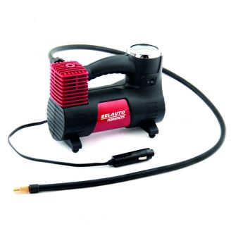 Портативний автомобільний компресор із вбудованим манометром - BELAUTO МУРОМЕЦЬ (40 л/хв) фото 2