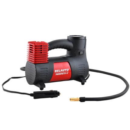 Портативний автомобільний компресор з функцією автостопу - BELAUTO МУРОМЕЦЬ-2 (40 л/хв) фото
