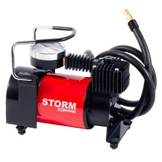 Портативный автомобильный компрессор со встроенным манометром - STORM Big Power 20310 (37 л/мин) фото