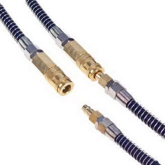 Шланг спиральный для пневмоинструмента - ALLOID ШП-81215 (8мм*12мм*15м, полиуретан) фото 2