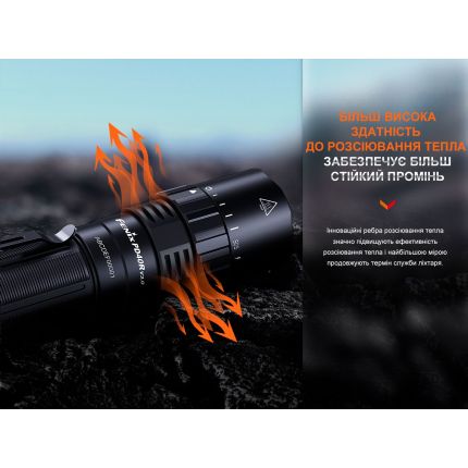 Ручний тактичний ліхтар Fenix PD40R V3.0 фото