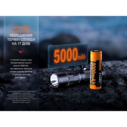 Ручний тактичний ліхтар Fenix PD40R V3.0 фото