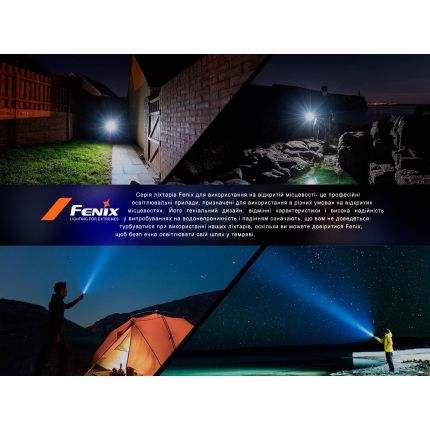 Ручний тактичний ліхтар Fenix PD40R V3.0 фото