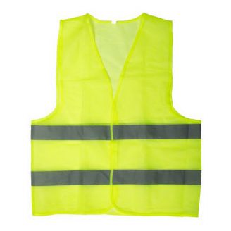 Сигнальный жилет для водителя, INTERTOOL  XL зелёный фото