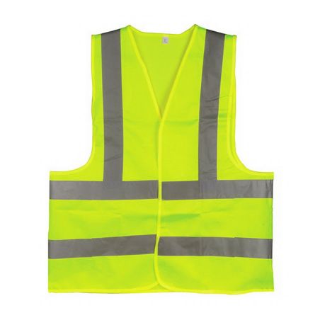 Сигнальный жилет для водителя, INTERTOOL  XL зелёный SP-2027 фото