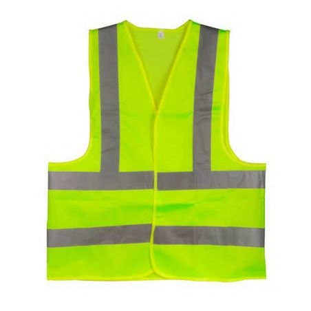 Сигнальный жилет для водителя, INTERTOOL XXL зелёный фото