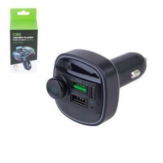 Автомобільний FM модулятор для телефону - C22 фото
