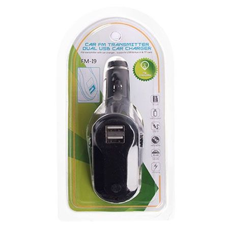 Автомобильный FM модулятор для телефона - FM i9 фото