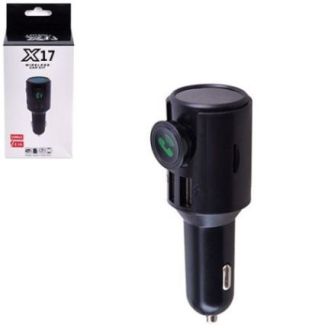 Автомобільний FM модулятор для телефону - X17 фото