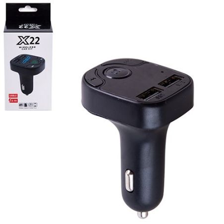 Автомобільний FM модулятор для телефону - X22 фото