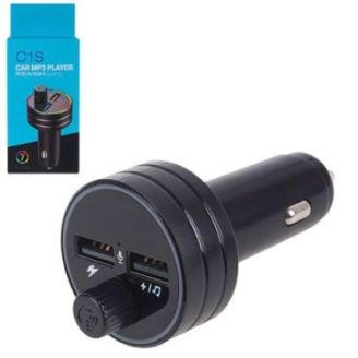 Автомобільний FM модулятор для телефону - С1S фото