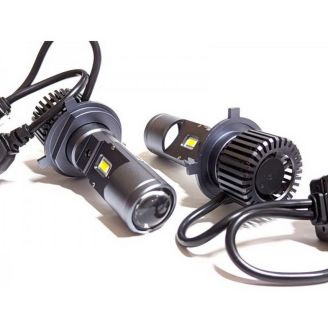 Комплект світлодіодних лінз GT4 H4 фото 2