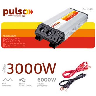 Автомобільний інвертор - PULSO ISU-3000 (з 12 на 220 вольт, 3000 W) фото