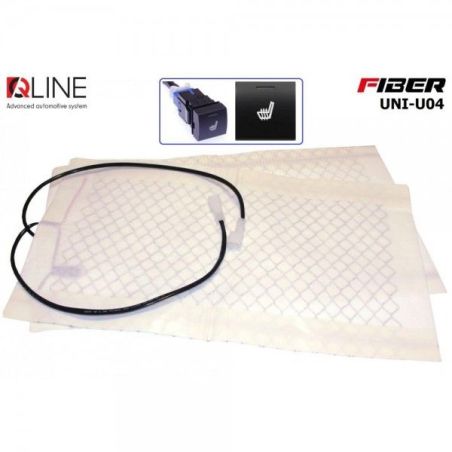 Подогрев сидений QLine Fiber UNI-U04 (1 сидение) фото