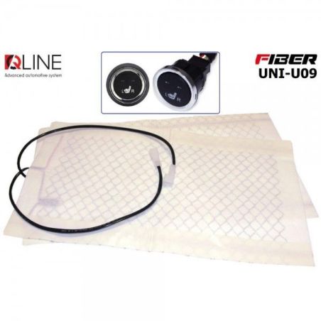 Подогрев сидений QLine Fiber UNI-U09 (2 сидения) фото