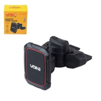 Держатель мобильного телефона VOIN UHV-7006BK/RD магнитный в слот CD диска фото