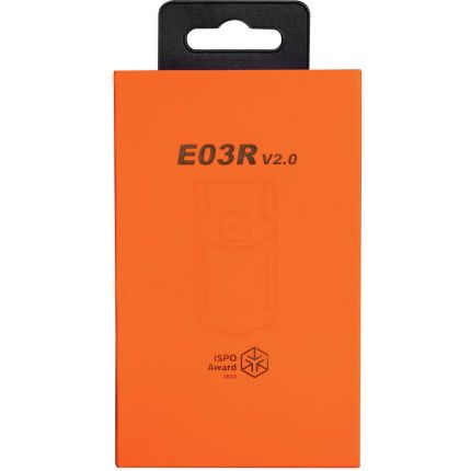 Наключний ліхтарик брелок Fenix E03RV20 фото