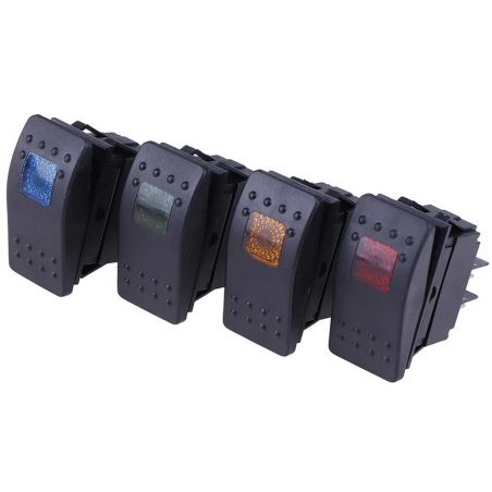 Автомобильный тумблер универсальный - 20A 12-24V фото