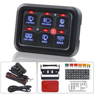 Панель перемикачів 6 кнопок (MR-SP6) фото 2