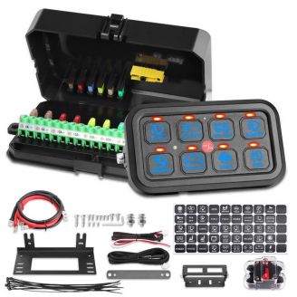 Панель перемикачів 8 кнопок (MR-SP8) фото 2