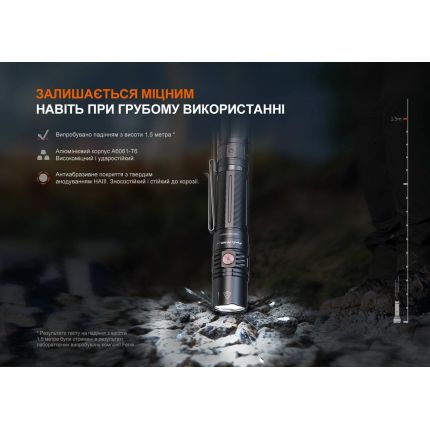 Ручний тактичний ліхтар Fenix PD36R V2.0 фото