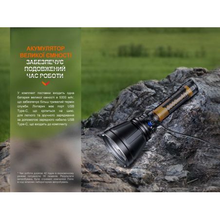 Потужний ліхтарик для полювання Fenix HT18R фото