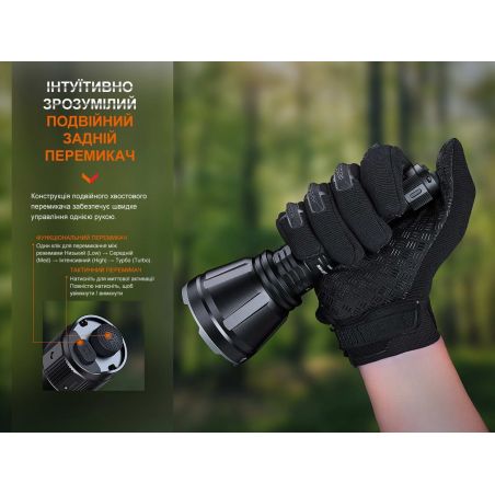 Потужний ліхтарик для полювання Fenix HT18R фото