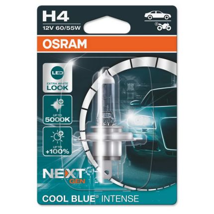 Галогенова лампа OSRAM Cool Blue Intense 64193CBN-01B H4 (1 шт) фото - купити в інтернет-магазині «jeep4ik» Харків Україна