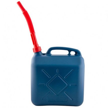 Каністра пластикова 10 л для бензину - Bi-Plast (синя) фото