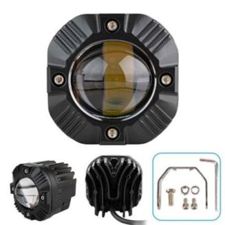 Фара рабочего света  WLP-40R6 SPOT 1Led*40W (77*77*80)/ 9-36V/40W/3000K-4300K-6000K (WLP-40R6) фото 2