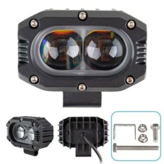 Фара рабочего света  WLP-20S8 SPOT 2Led*20W (102*66*95)/ 9-36V/40W/4300K-6000K (WLP-20S8) фото 2