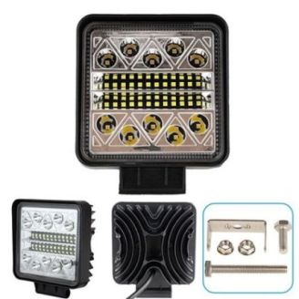 Фара рабочего света  WLP-SB34 FLOOD 34Led*1W (106*106*50)/ 9-36V/34W/6000K (WLP-SB34) фото 2