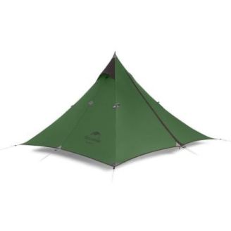 Палатка сверхлегкая с острой верхушкой Naturehike NH17T030-L, темный зеленый фото