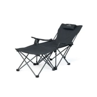 Кресло складное Naturehike CNK2300JJ012, алюминий, черный фото